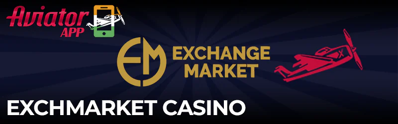 Aviator game in Exchmarket Casino app