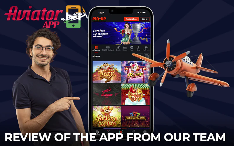 Our team's overview of the Pin-Up Aviator app