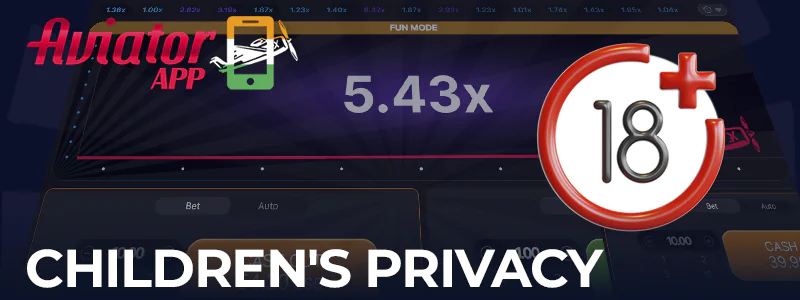 Aviator-apps Children's privacy